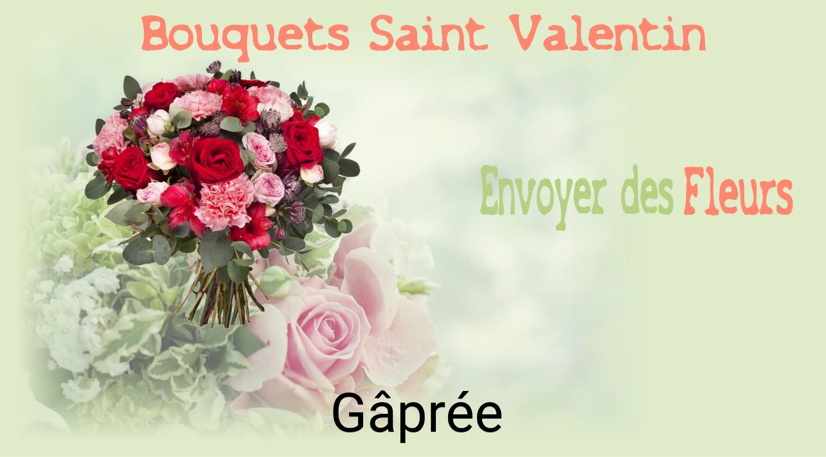 Roses de Saint-Valentin livrées à Gâprée